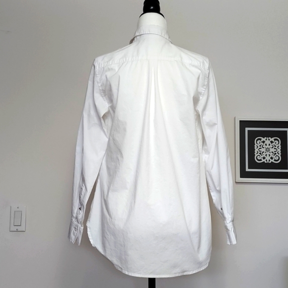 Ricki's White Long Sleeve Button Up Top - Picture 5 of 7